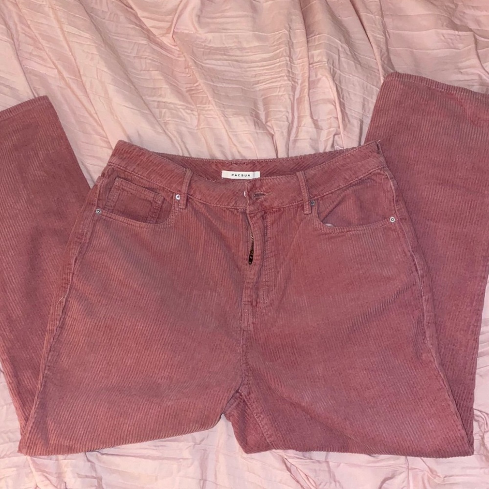 Pink Corduroy Pants